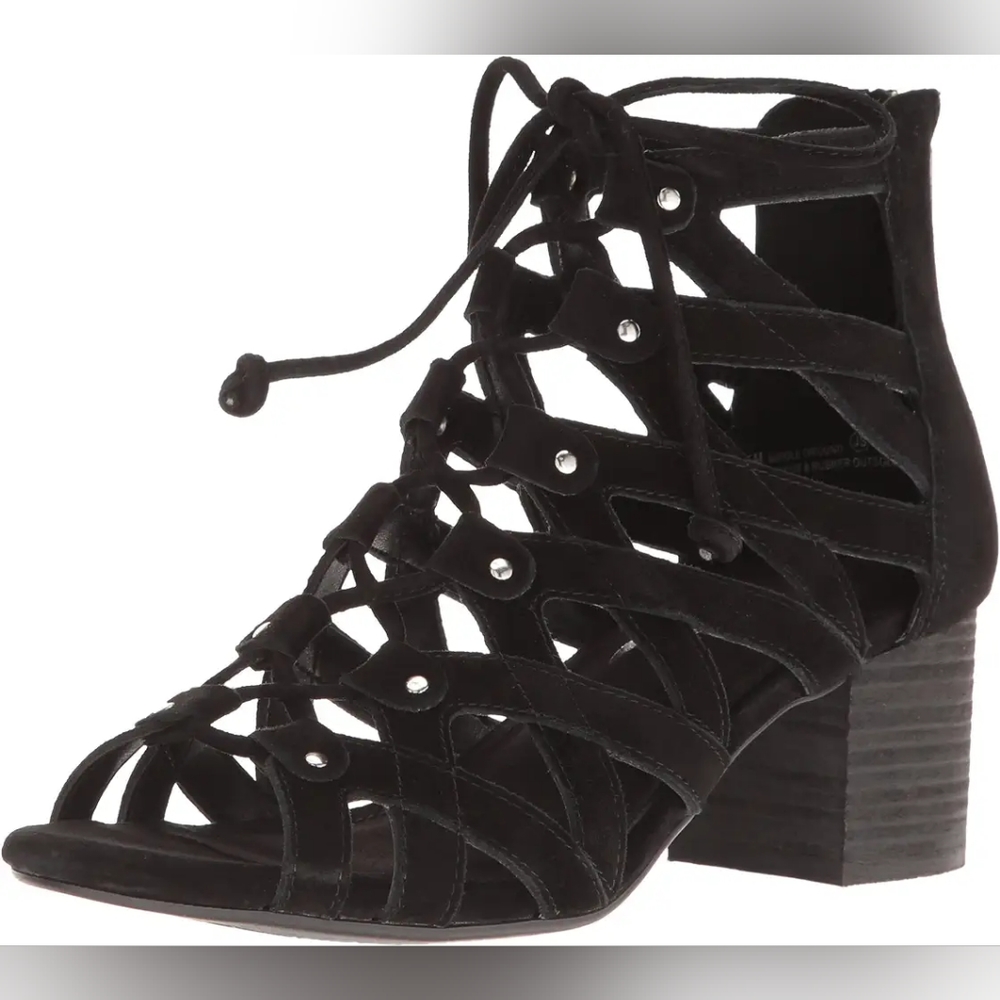 Aerosoles Lace Up Suede Sandals